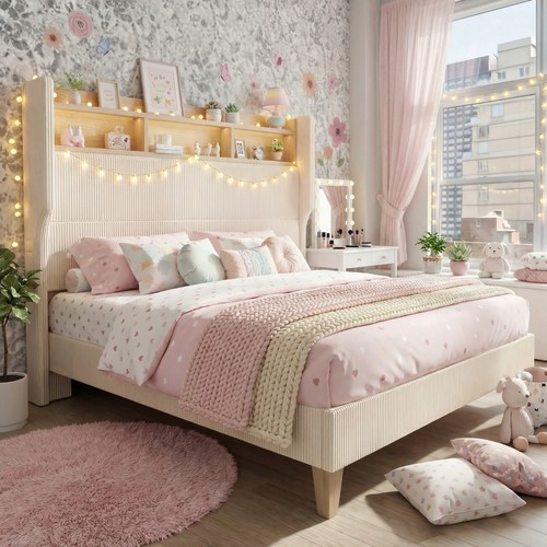 Letto imbottito 140x200 - imbottito, cm
