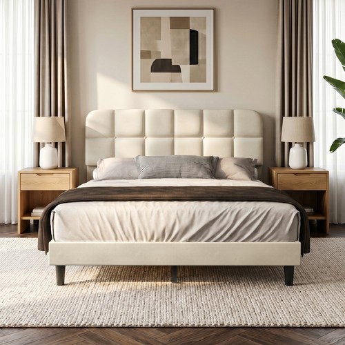 Letto imbottito 140x200 - letto,