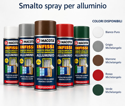 Vernice spray infissi - spray, x